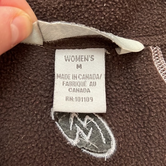 Cloudveil mid layer quarter zip fleece. Size Medium. Color Brown. - Picture 5 of 13